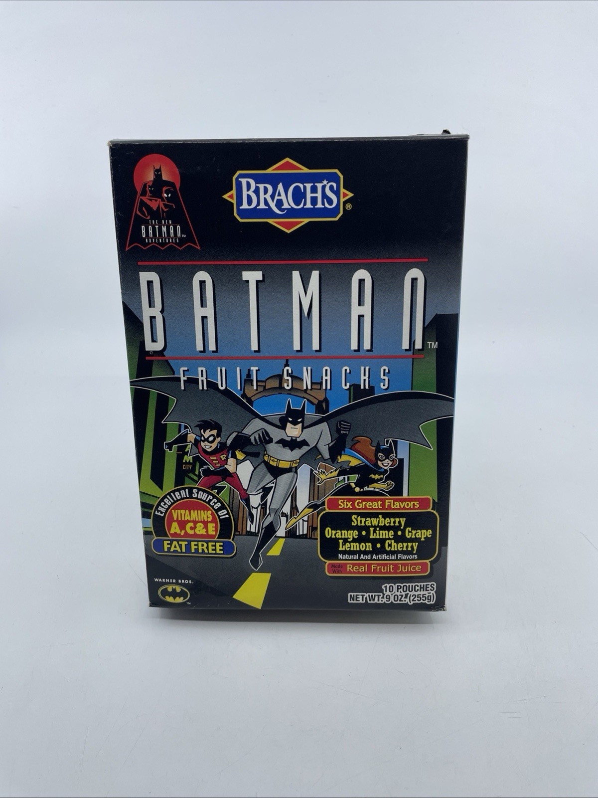 Batman Adventures Brach’s Fruit Snacks Box ( Empty) 1995