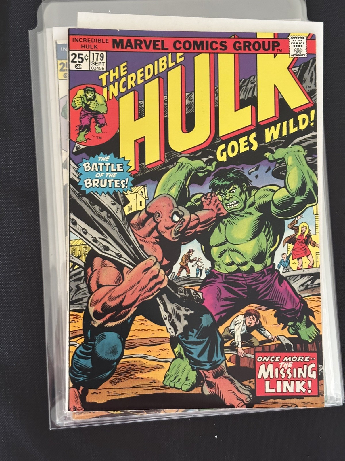 THE INCREDIBLE HULK #179 9.4 9.6 nm near mint white high grade 