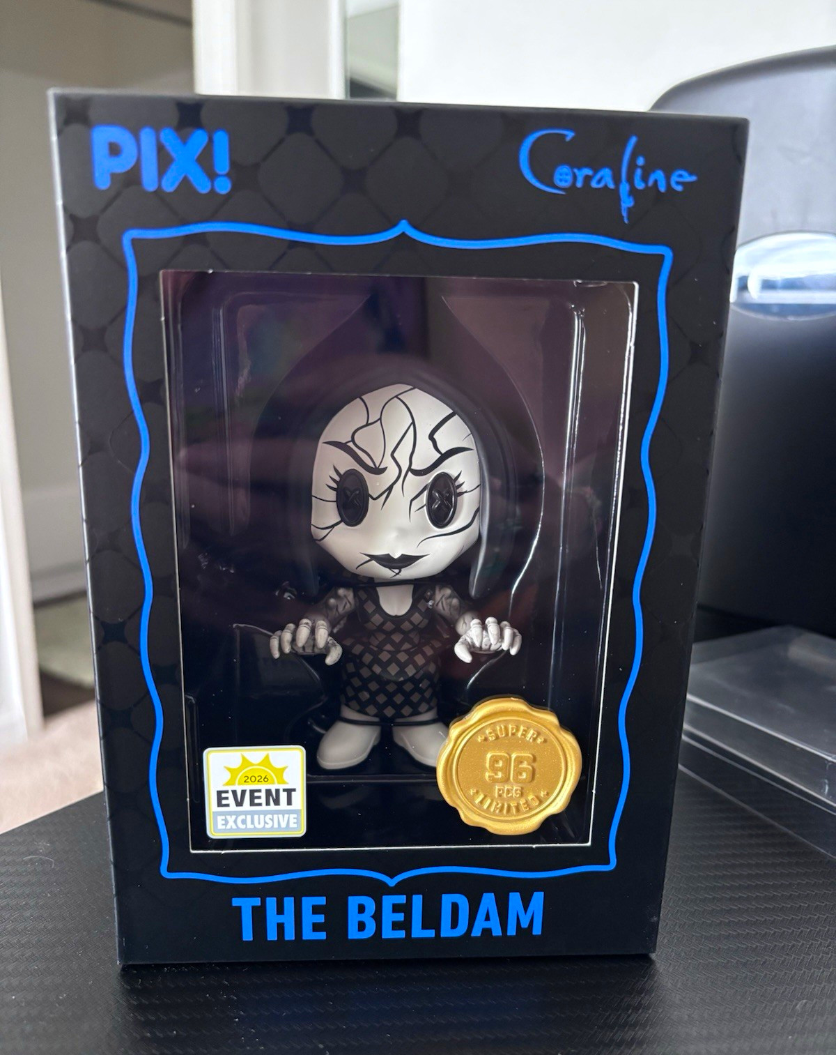 RARE Coraline BELDAM Super Chase ONLY 96 MADE Thrilljoy PIX 2026