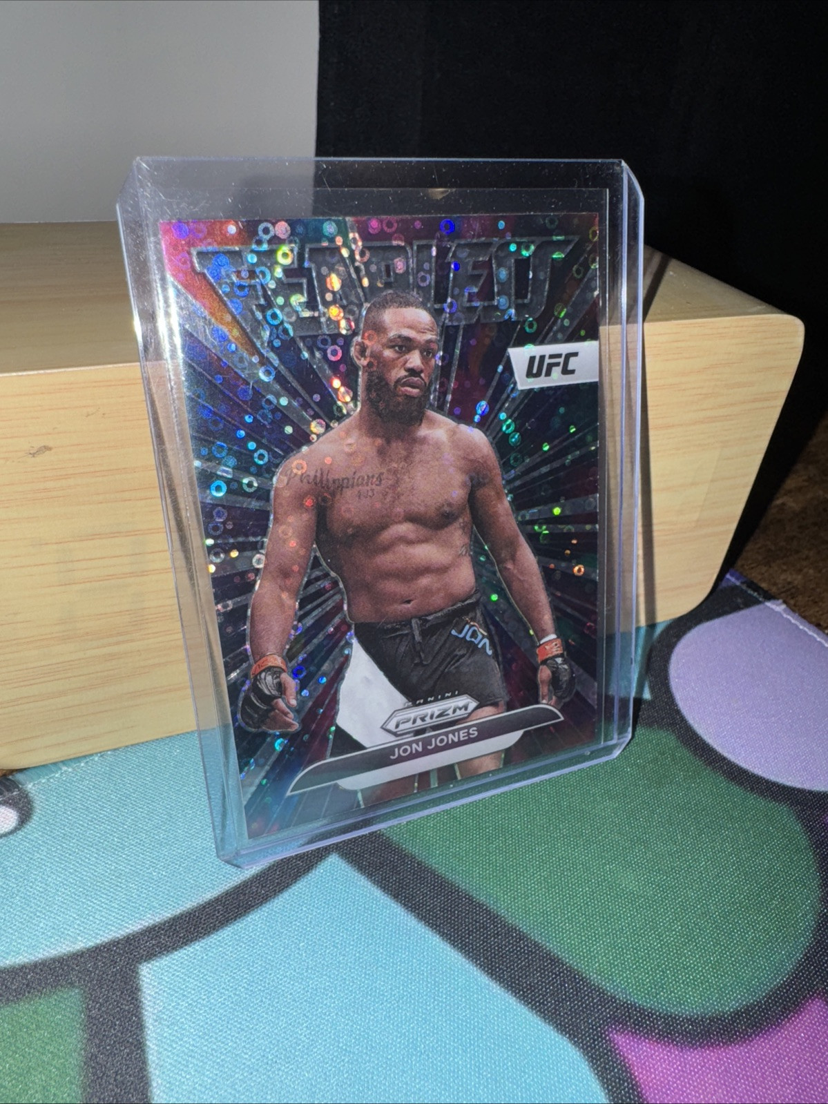 FB43) 2023 Prizm JON JONES #29 Fearless Light Heavyweight