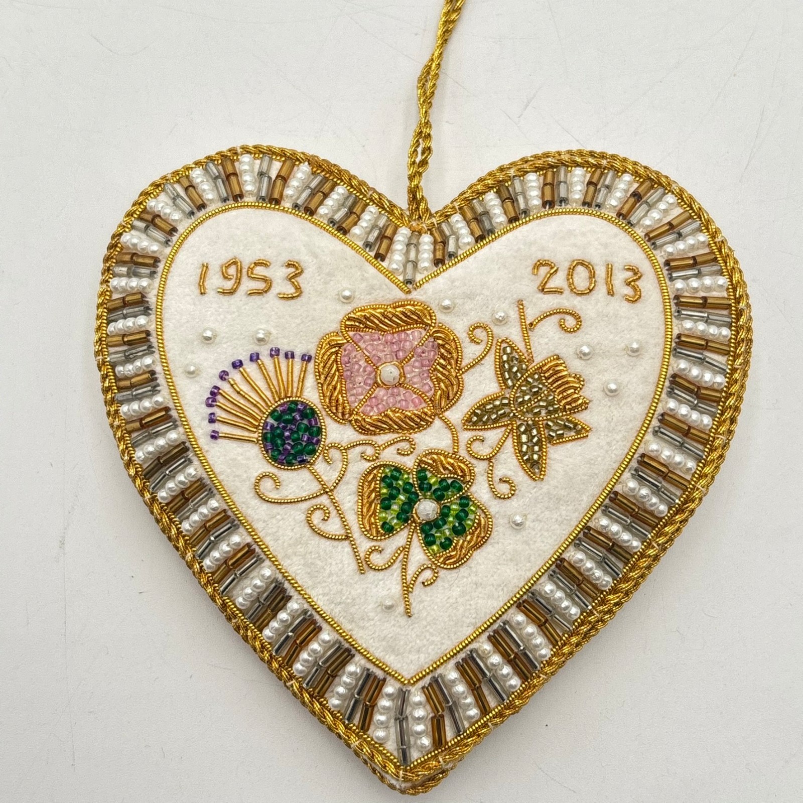Royal Collection Trust Queen Elizabeth II Coronation 60th Heart Ornament 2013