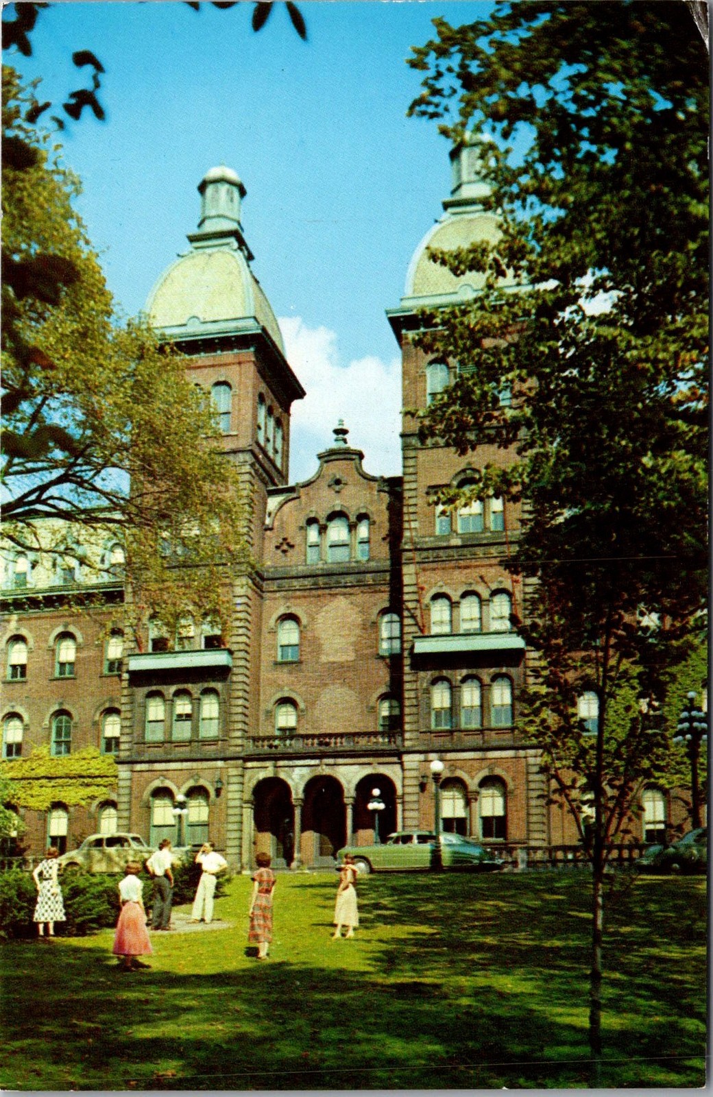 Washington and Jefferson College Washington PA Vintage Postcard 5P18-1