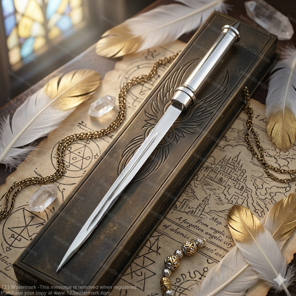 Supernatural Castiel Angel Premium Blade Christmas Thanksgiving Gift for Fans