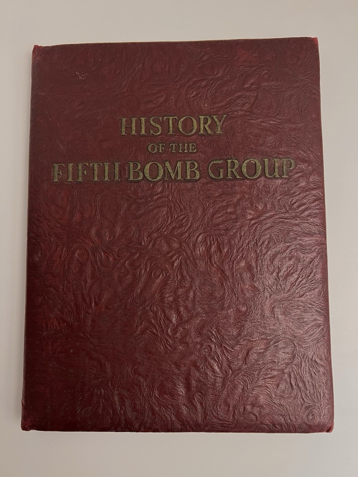 1946 History Of The Fifth Bomb Group Heavy Bombardment Bomber Barons War USAF