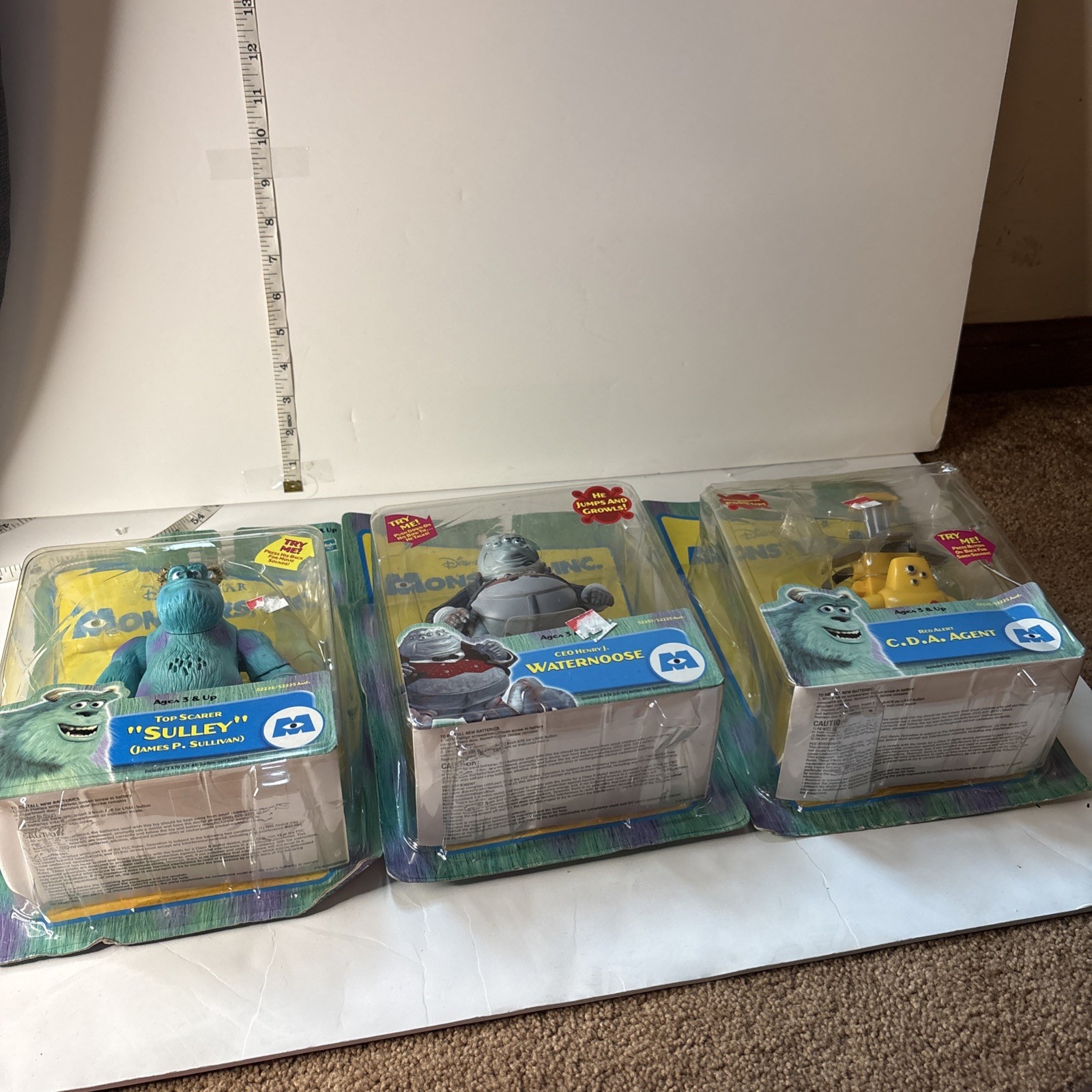 Monsters Inc Lot 3 3 Items