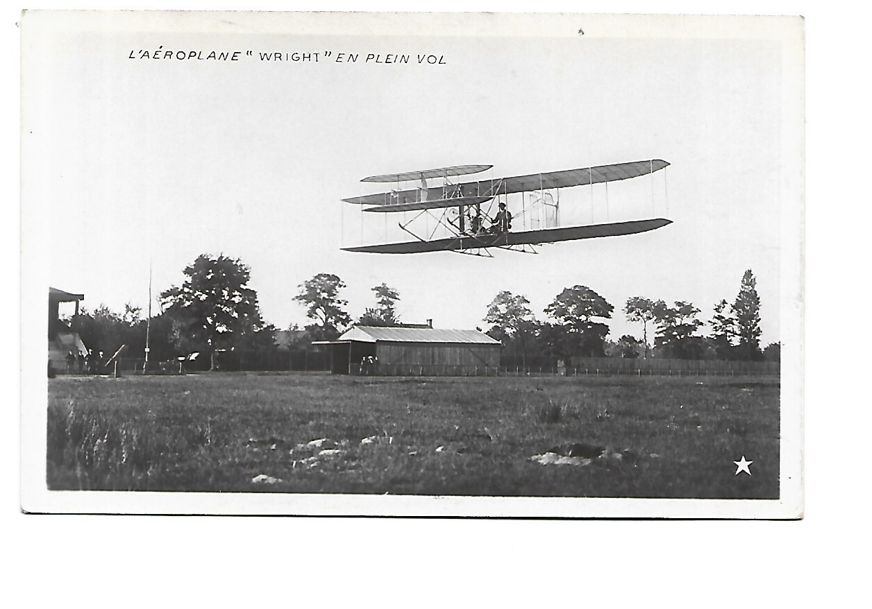 Aviation - The Aeroplane Wright In Full Flight