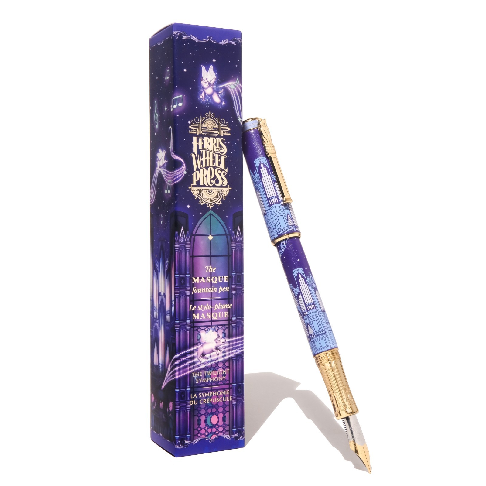 Ferris Wheel Press The Twilight Symphony Masque Fountain Pen-Fine Nib