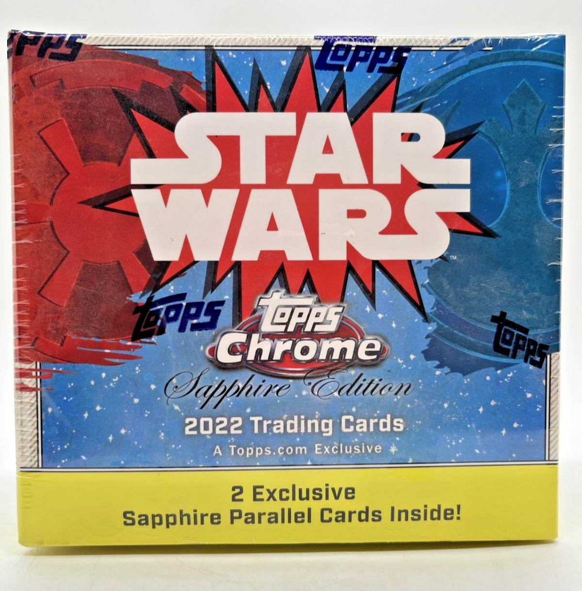 2022 Topps Chrome STAR WARS Sapphire Edition FACTORY SEALED HOBBY BOX *Qty Avail