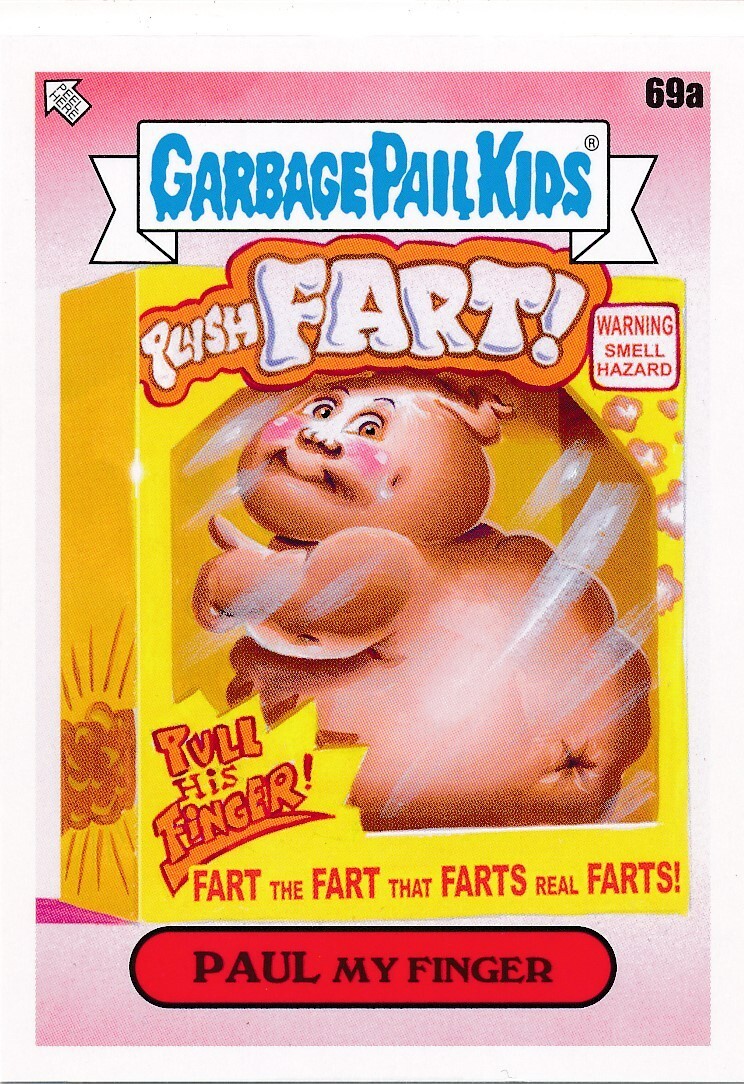 69a PAUL MY FINGER 2024 GPK Garbage Pail Kids 1 Kids at Play