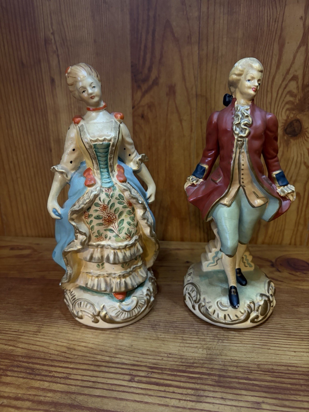 Impressive Pair Vintage 9-3/4\