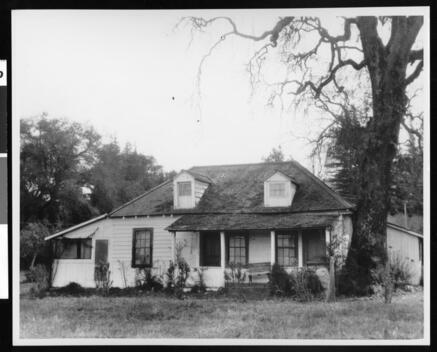 Old Coppinger Adobe At Adobe Corner Woodside 1900 California - Old Photo