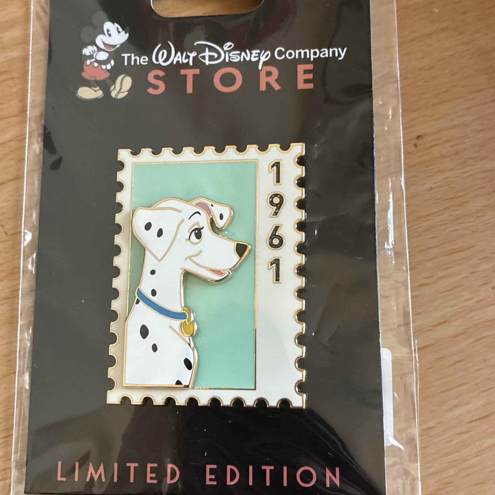 Disney Pin Dog Perdita 101 Dalmatian Wdi Stamp