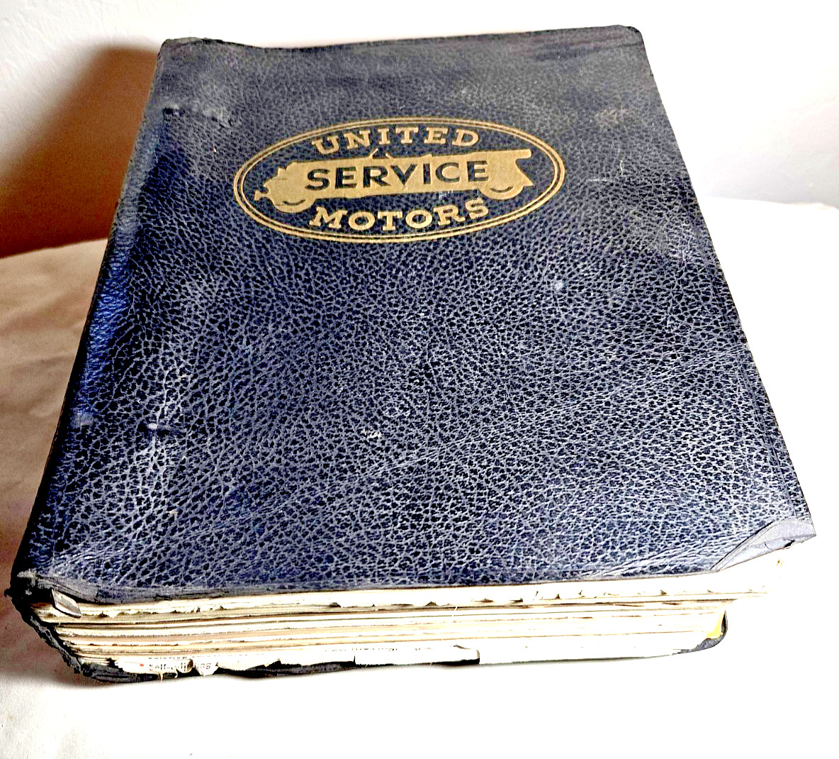 Vintage 1940s 1950s United Motors Service Bulletin Parts Manual Binder LOADED