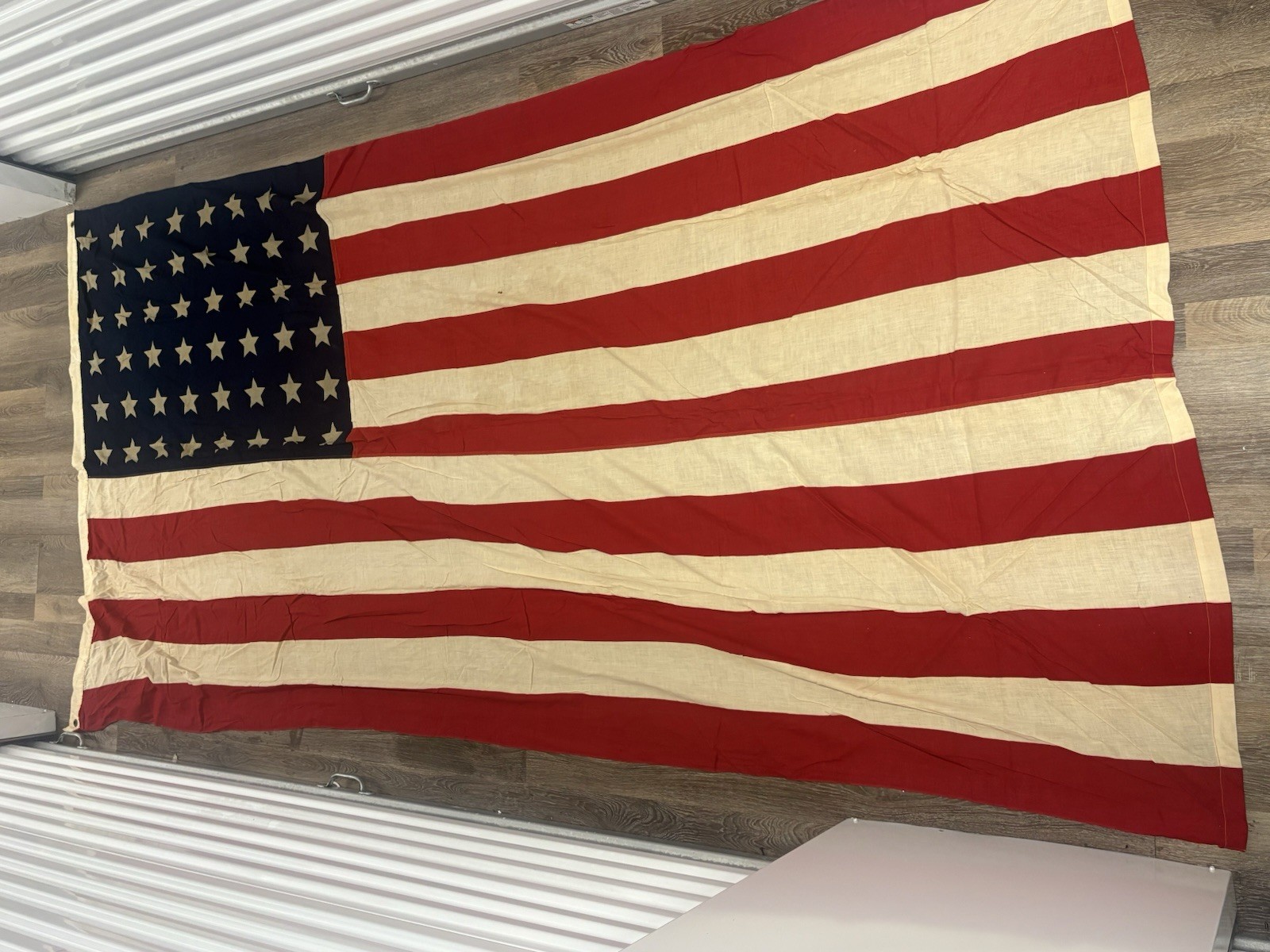 5ft x 10 ft  48 star vintage American US Flag