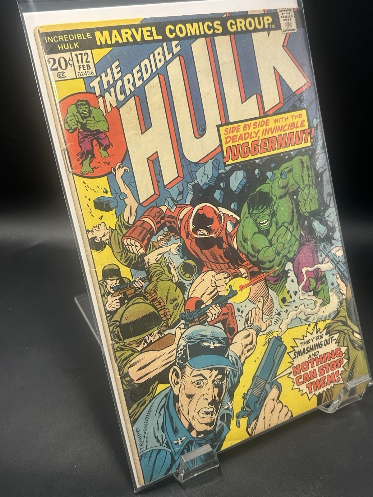 Incredible Hulk 172 · Marvel 1974 ·Juggernaut App Origin Retold VG/VG+ Range