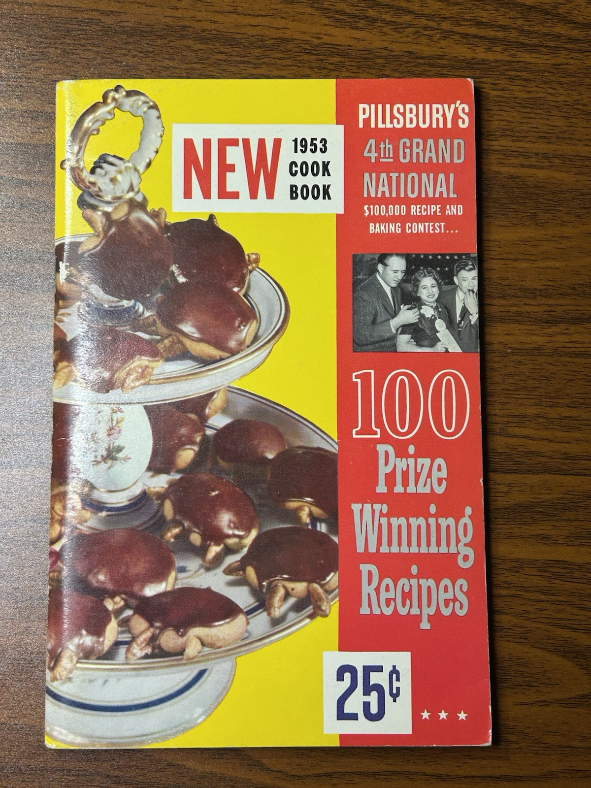 1953 Pillsbury's 4th Grand National 100 Prize Winning Recipes CookBook VTG
