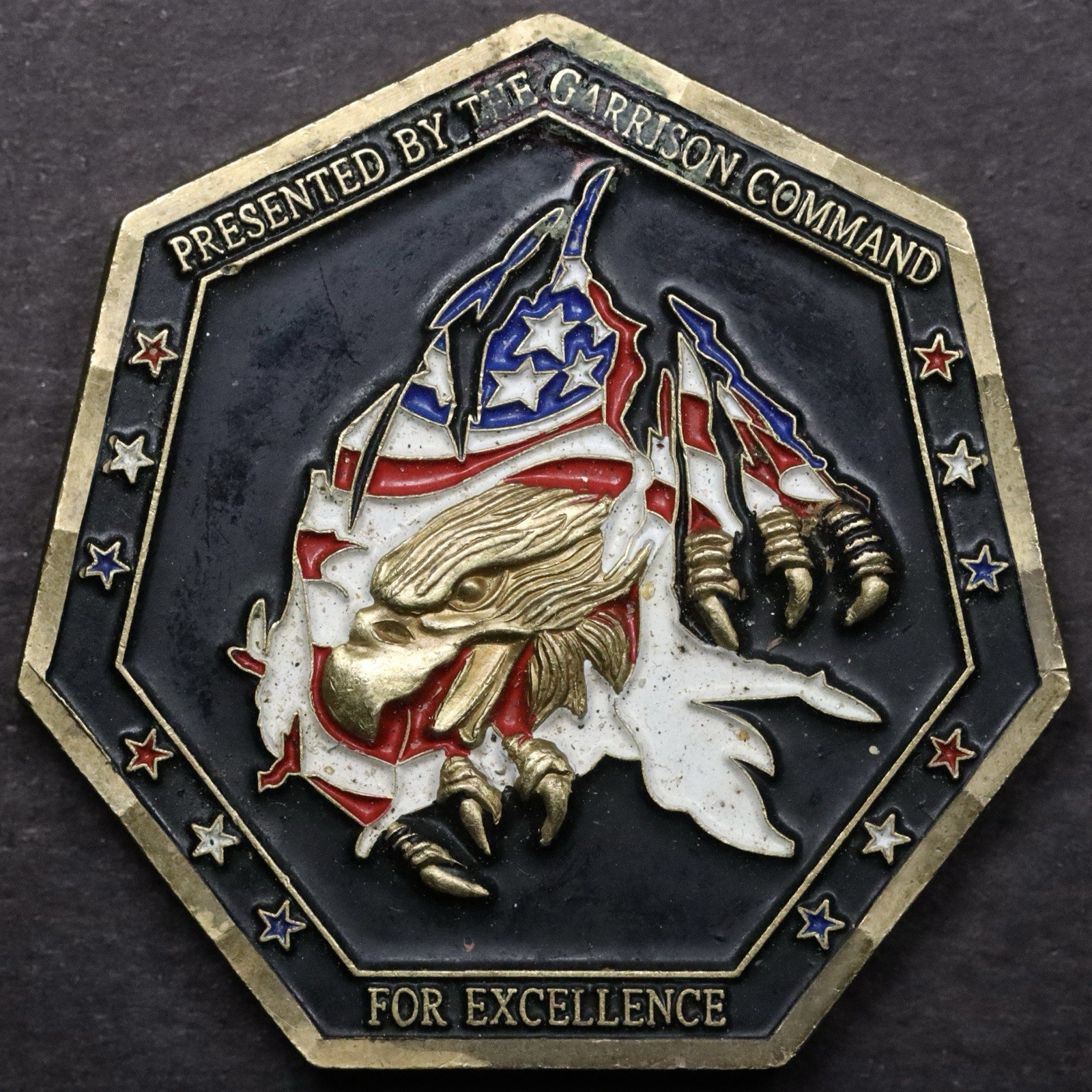 US Army Fort Stewart Hunter Airfield Garrison Command Excellence Challenge Coin