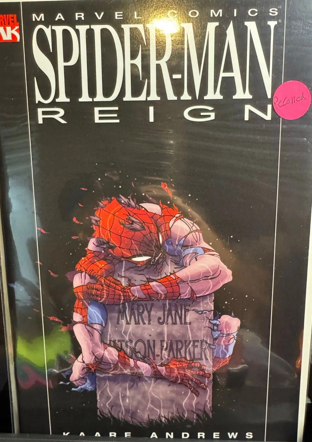 SPIDER-MAN REIGN #1 Kaare Andrews 2006 NM- 1st print RECALLED RED SUIT