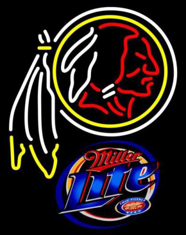 Washington Redskins Commanders Beer 10