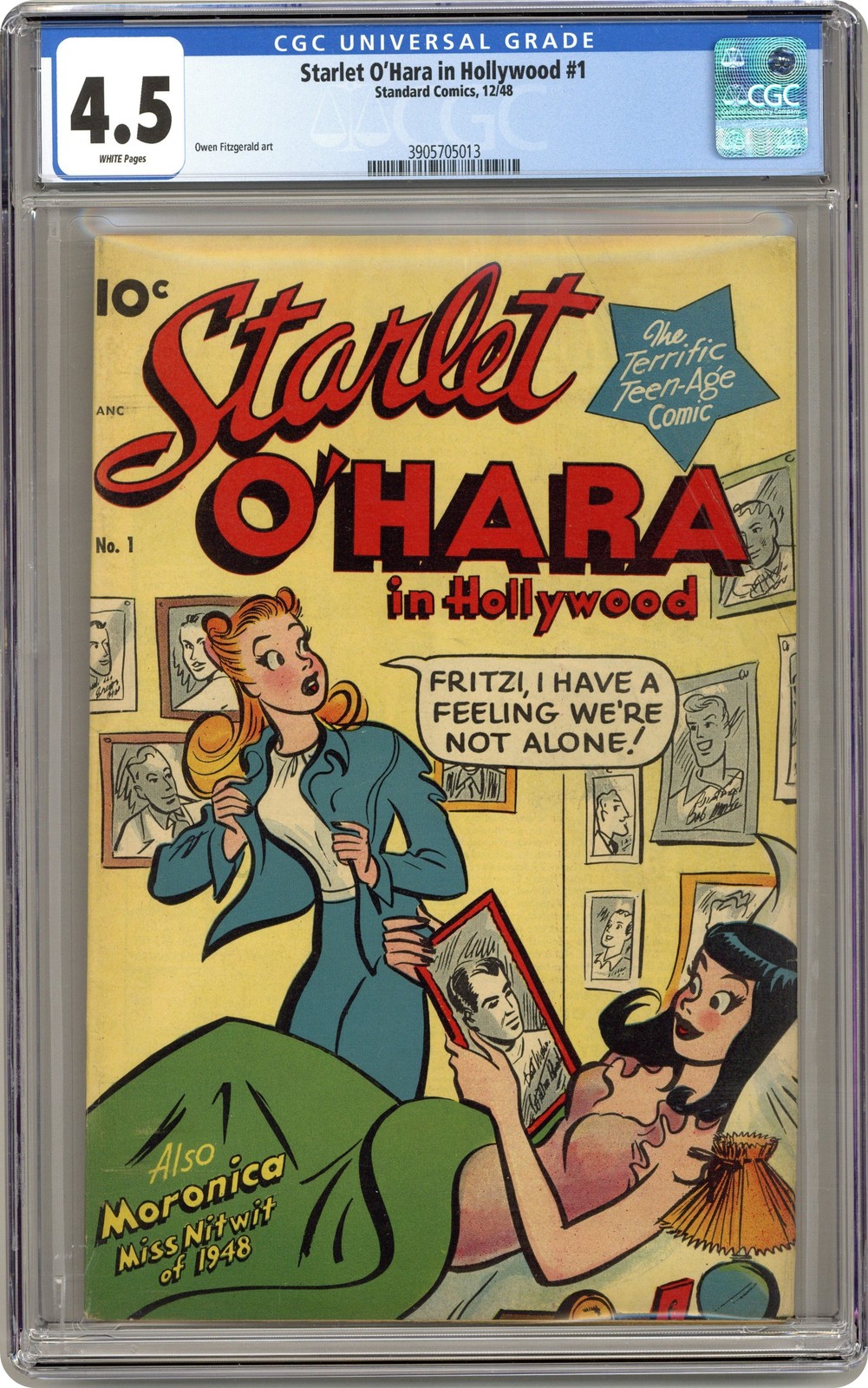 Starlet O'Hara in Hollywood #1 CGC 4.5 1948 3905705013