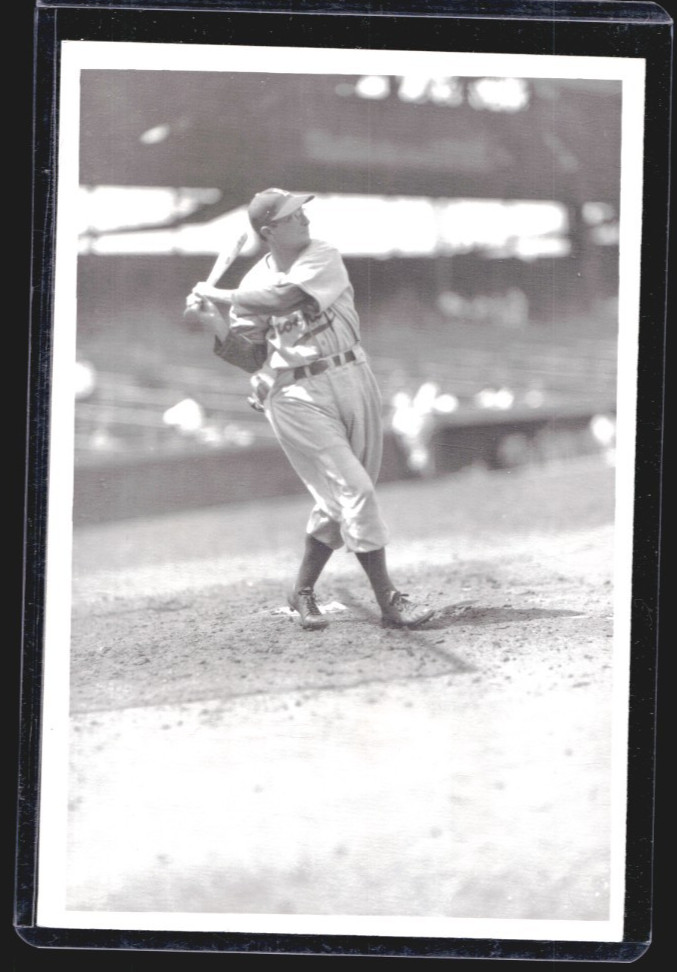 Paul Waner Pirates HOF Original Vintage 4x6 Photo Wrigley Field Baseball