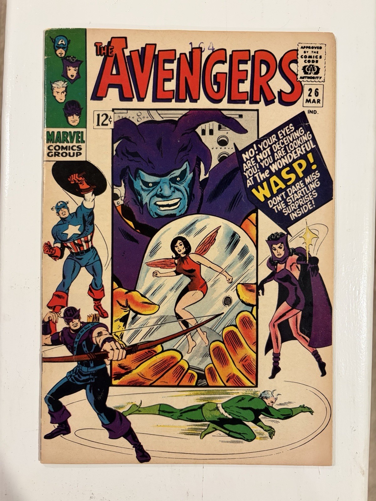 The Avengers #26/Silver Age Marvel Comic Book/FN