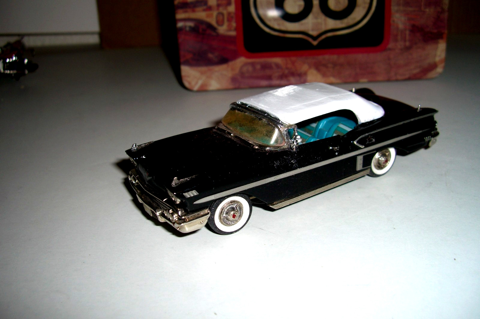 Minimarque 4b Chevrolet Impala Convertible rare black 1/43 scale 1 of a kind.
