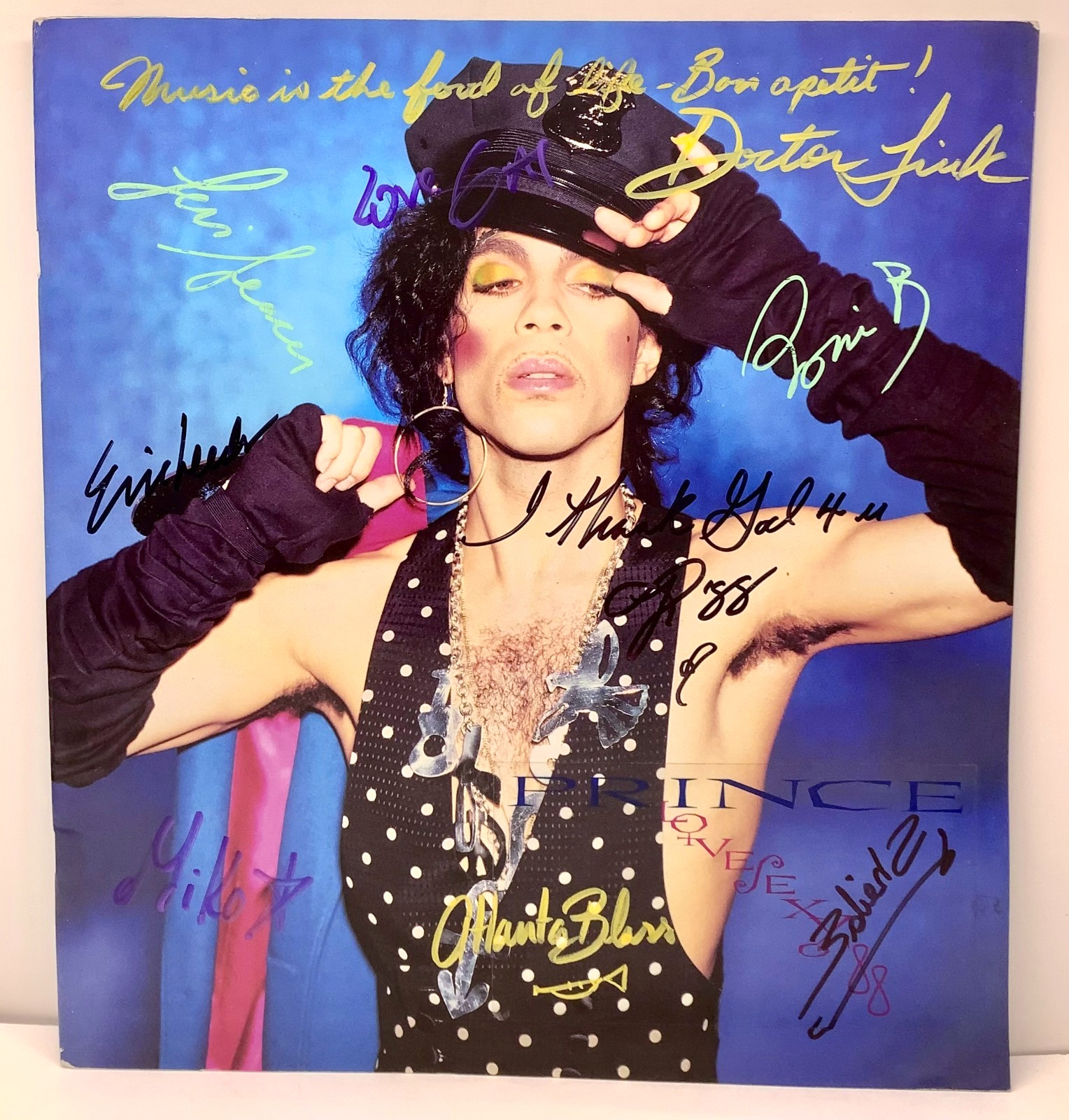 1988 Prince Rogers Lovesexy Tour Concert Program Signed By 9 Sheila E Cat Glover