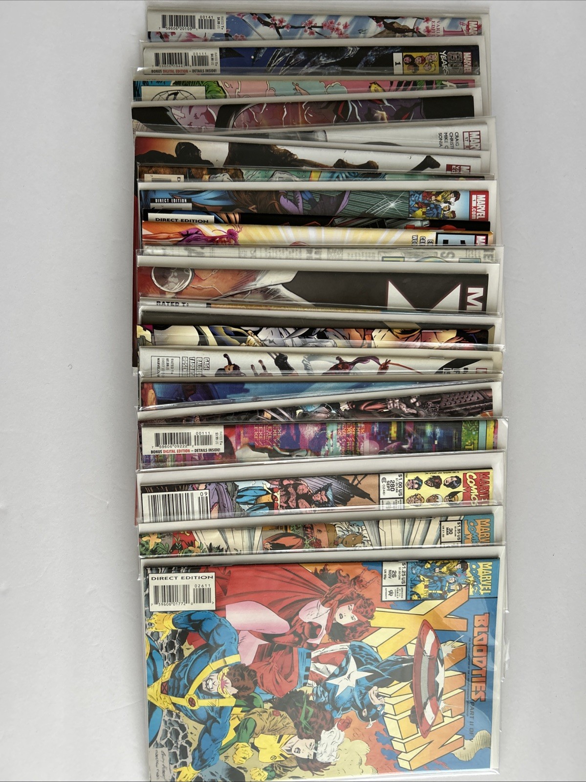 X-Men Comic Lot Uncanny New Mutants X-Force & Others