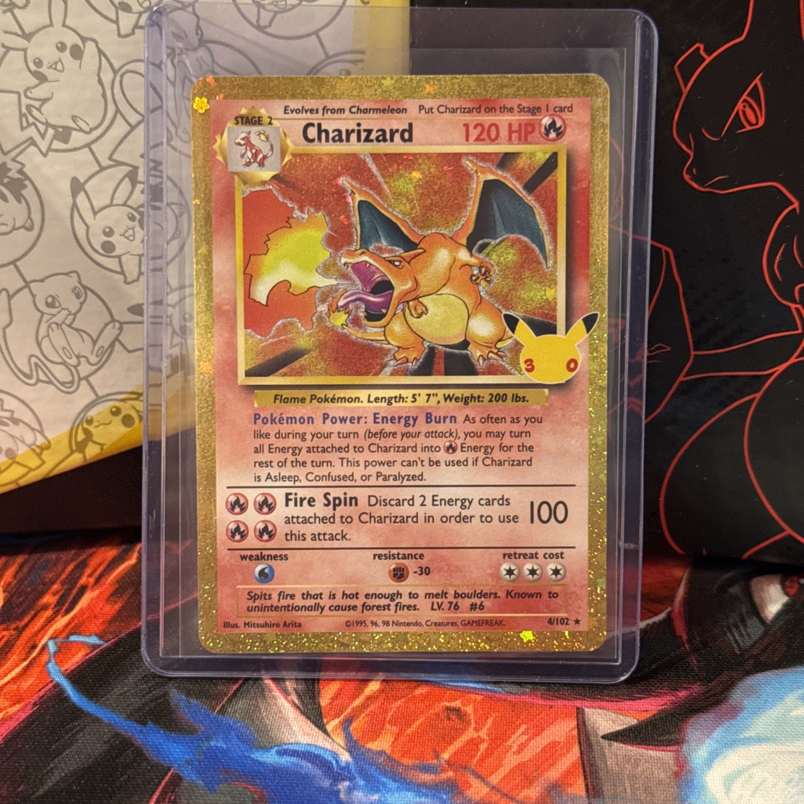 Pokemon TCG 30th Celebration Anniversary Charizard Base Set Reprint - PACK FRESH