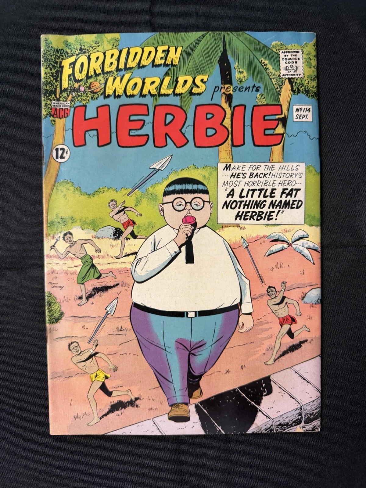 Forbidden Worlds #114 (1963) 1st Herbie Cover Appearance ACG Silver Age