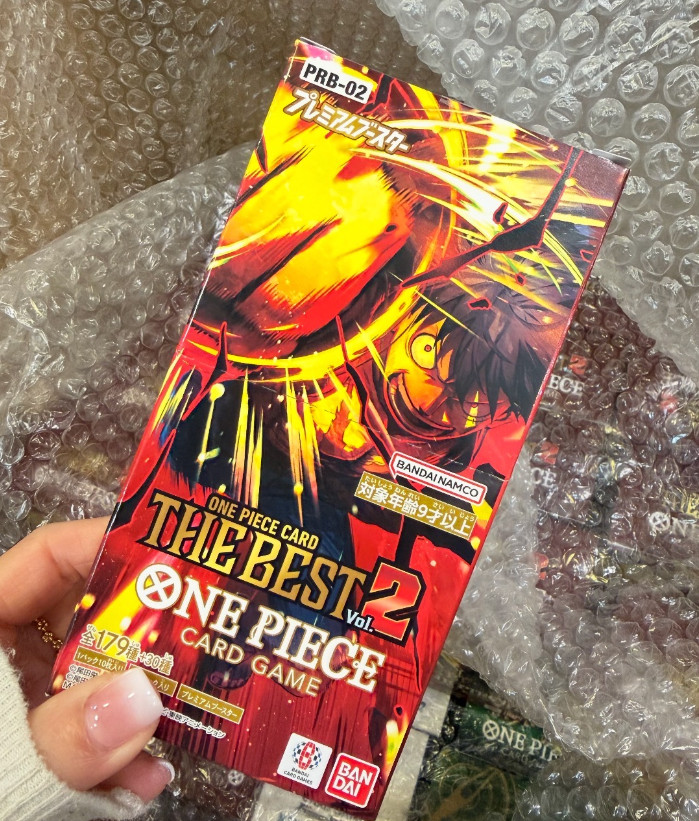 Sealed Japanese The Best Vol. 2 PRB-02 Booster Box US SELLER One Piece Card Game