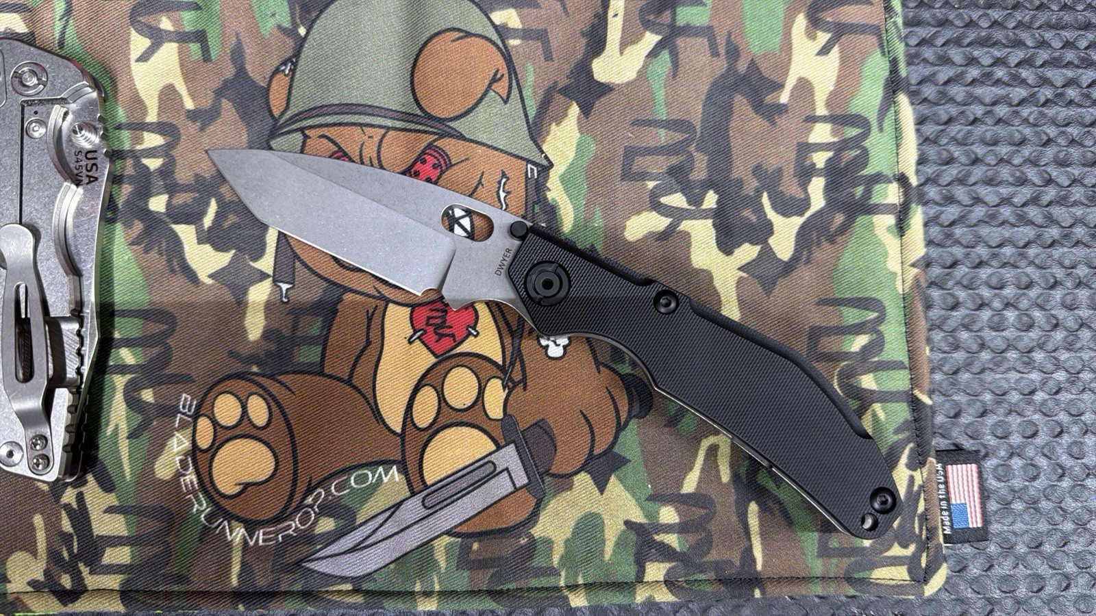 North Mountain Blade  Dwyer Tanto - Black G10 Titanium Frame lock - New 🔥🔥
