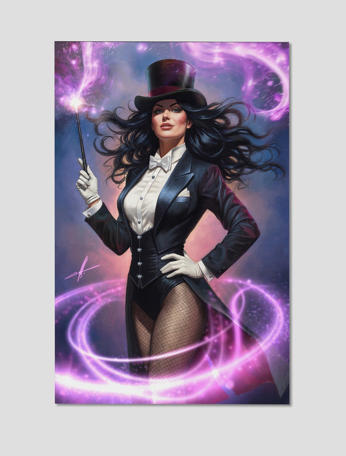 Zatanna Mystic Spellcaster Premium Giclee Print Poster 11x17 DC Comics Wall Art
