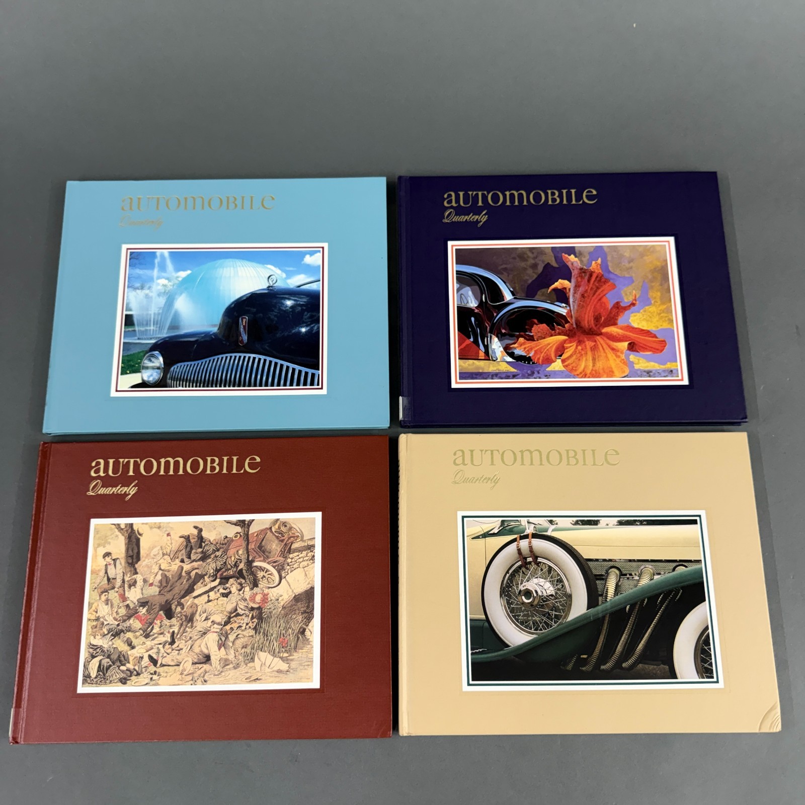 AQ Automobile Quarterly Vol 33 Complete Issues 1-4 Hardcover 1994-95 Vintage Car AQ Automobile Quarterly Vol 33 Complete Issues 1-4 Hardcover 1994-95 Vintage Car