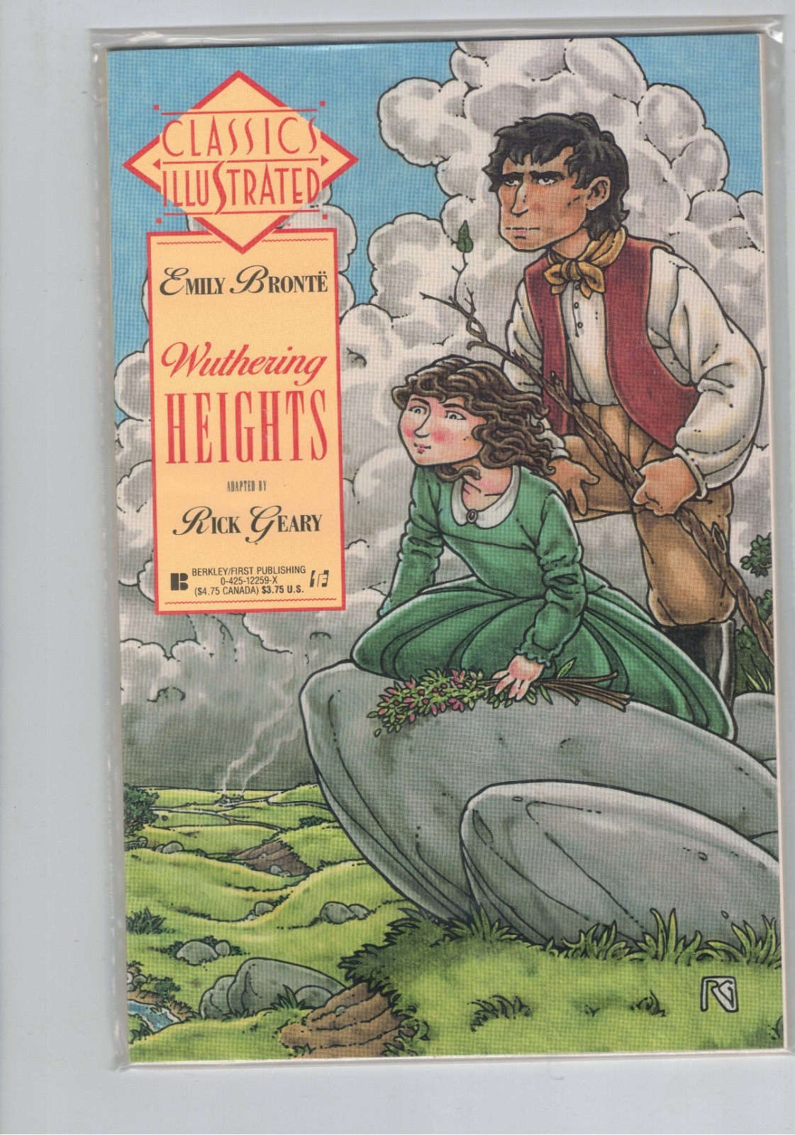 CLASSICS ILLUSTRATED WUTHERING HEIGHTS (NM) BERKELEY /High Grade