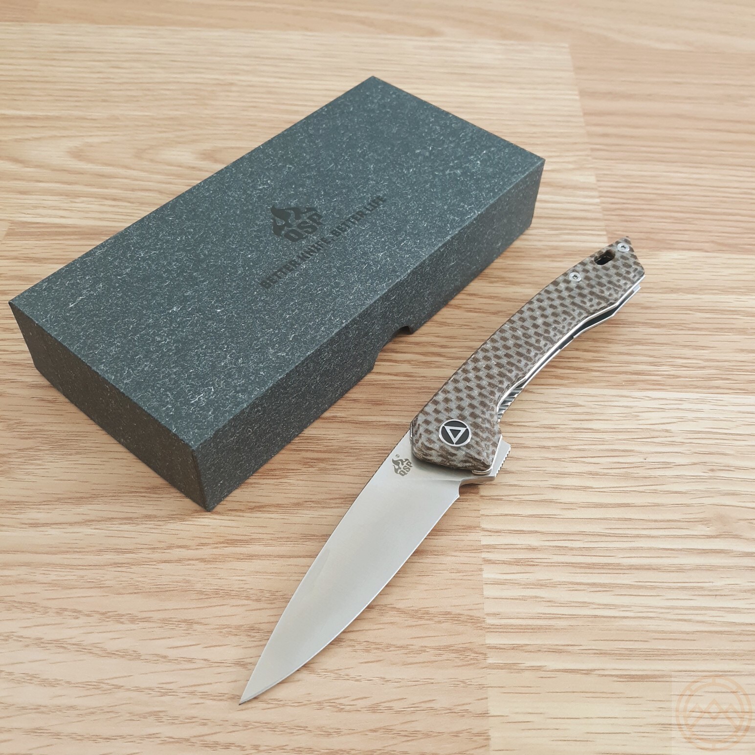 QSP Knife Leopard Folding Knife 3\