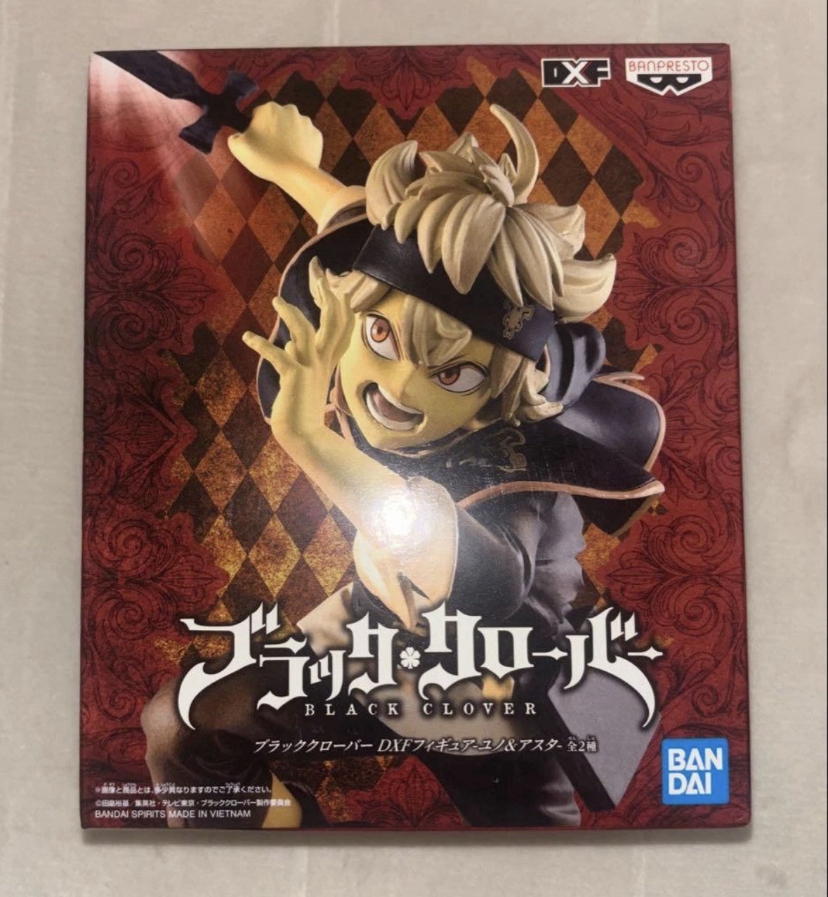 Black Clover Asta DXF Figure Sepia Color Ver Banpresto Bandai Spirits Japan