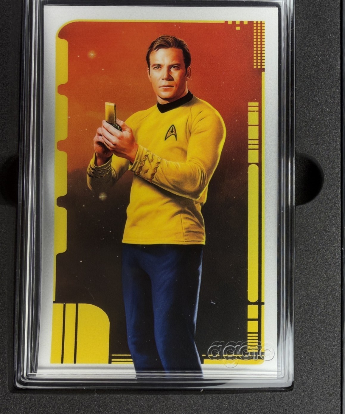 Agoro 2026 Agoro Star Trek Captain Kirk 5g 999 Silver Tier 1 #1149/1800 SOLD OUT