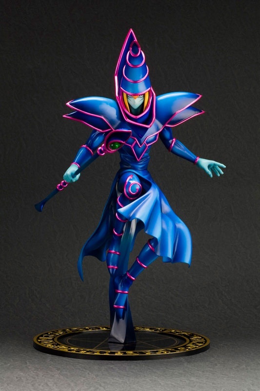 Yu-Gi-Oh Dark Magician Duel Monsters ARTFX J Statue w/Keychain Kotobukiya NEW
