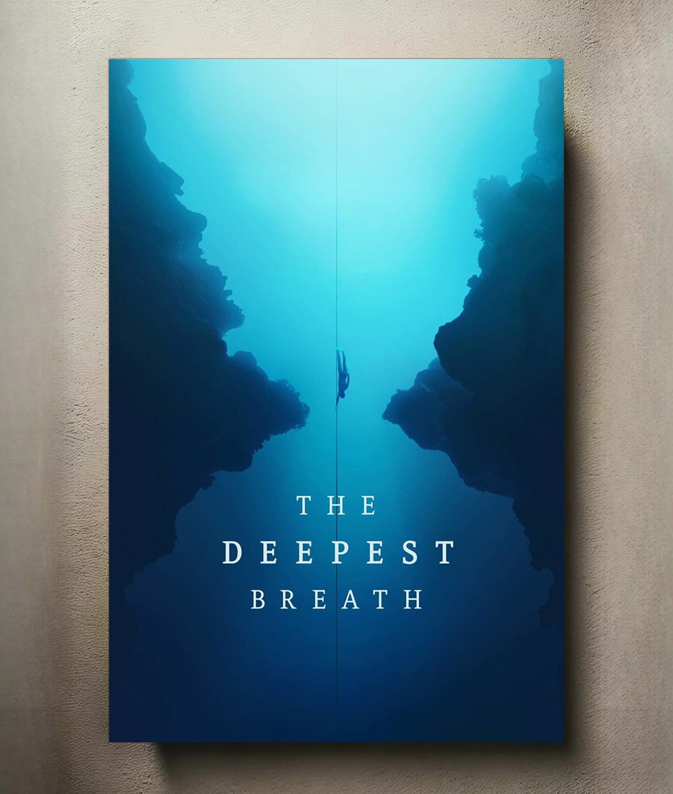 The Deepest Breath 8x12 Metal Movie Poster Sign
