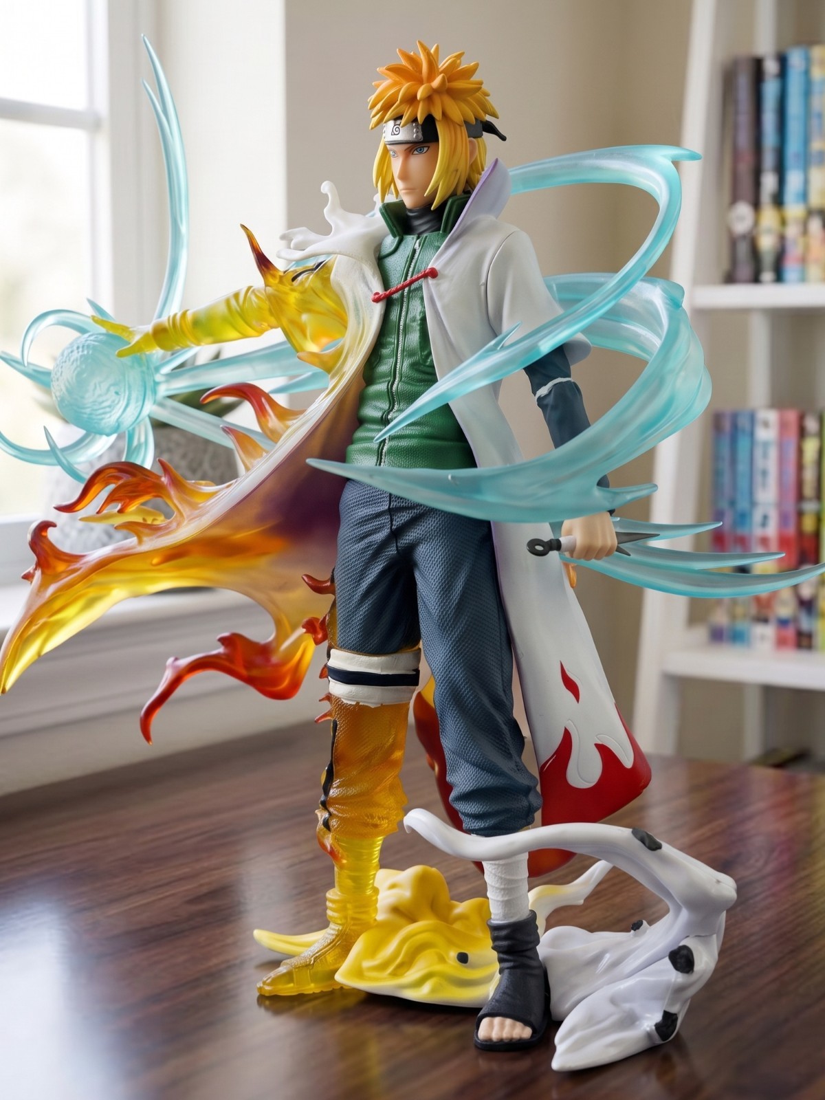 Minato Namikaze Figure Naruto Shippuden 26cm 10.2in Rasengan Anime Statue Gift