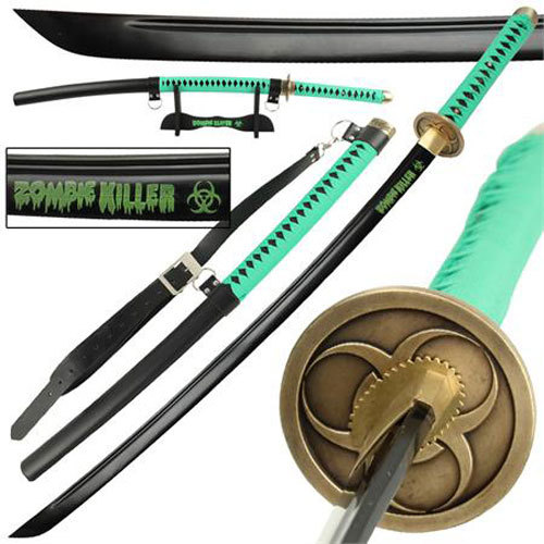 Zombie Killer High Carbon Steel Full Tang Katana Sword SS-787)