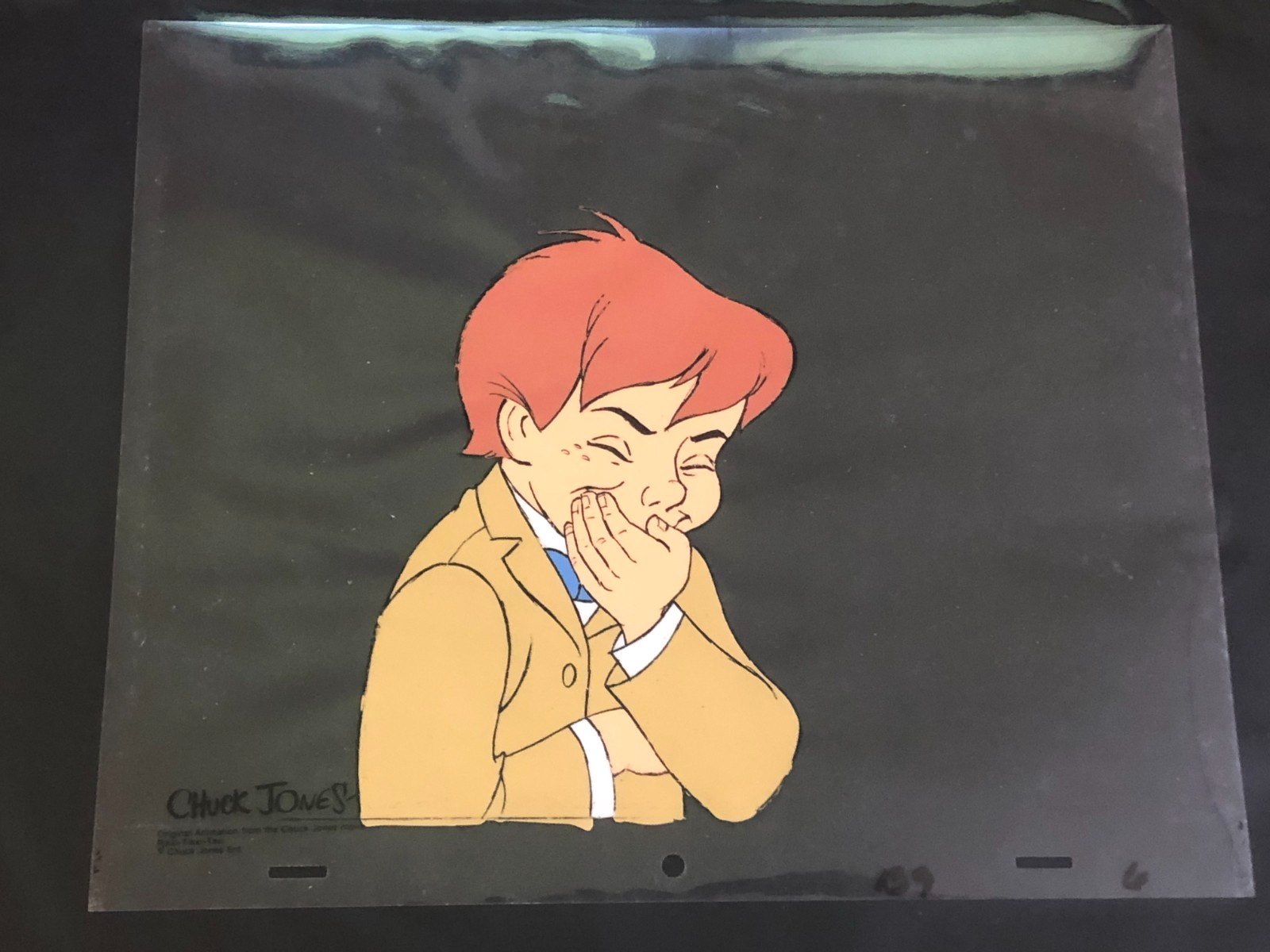 Rikki Tikki Tavi Chuck Jones Signed 1975 Original Production Cel CHOICE PIECE