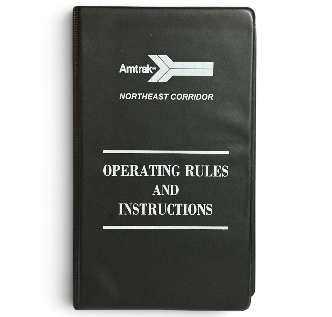 Amtrak Northeast Corridor Operating Rules Employee Timetable No 8 2003 Binder