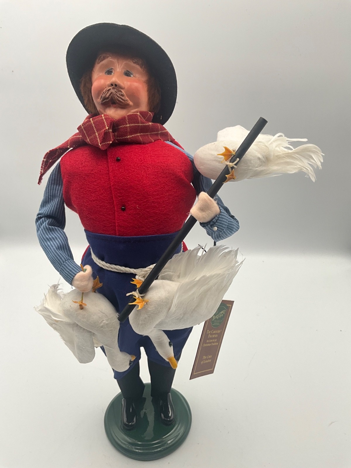 Byers Choice Cries of London 2018 Man Selling Goose / Geese
