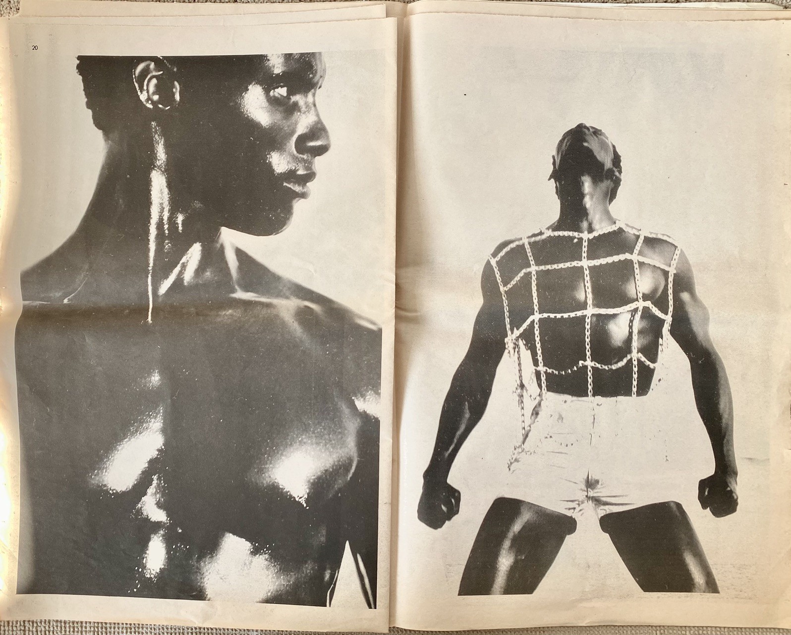 Vintage 1991 Post Mortem Miami Gay Interest Newspaper Arthur Janssen photography