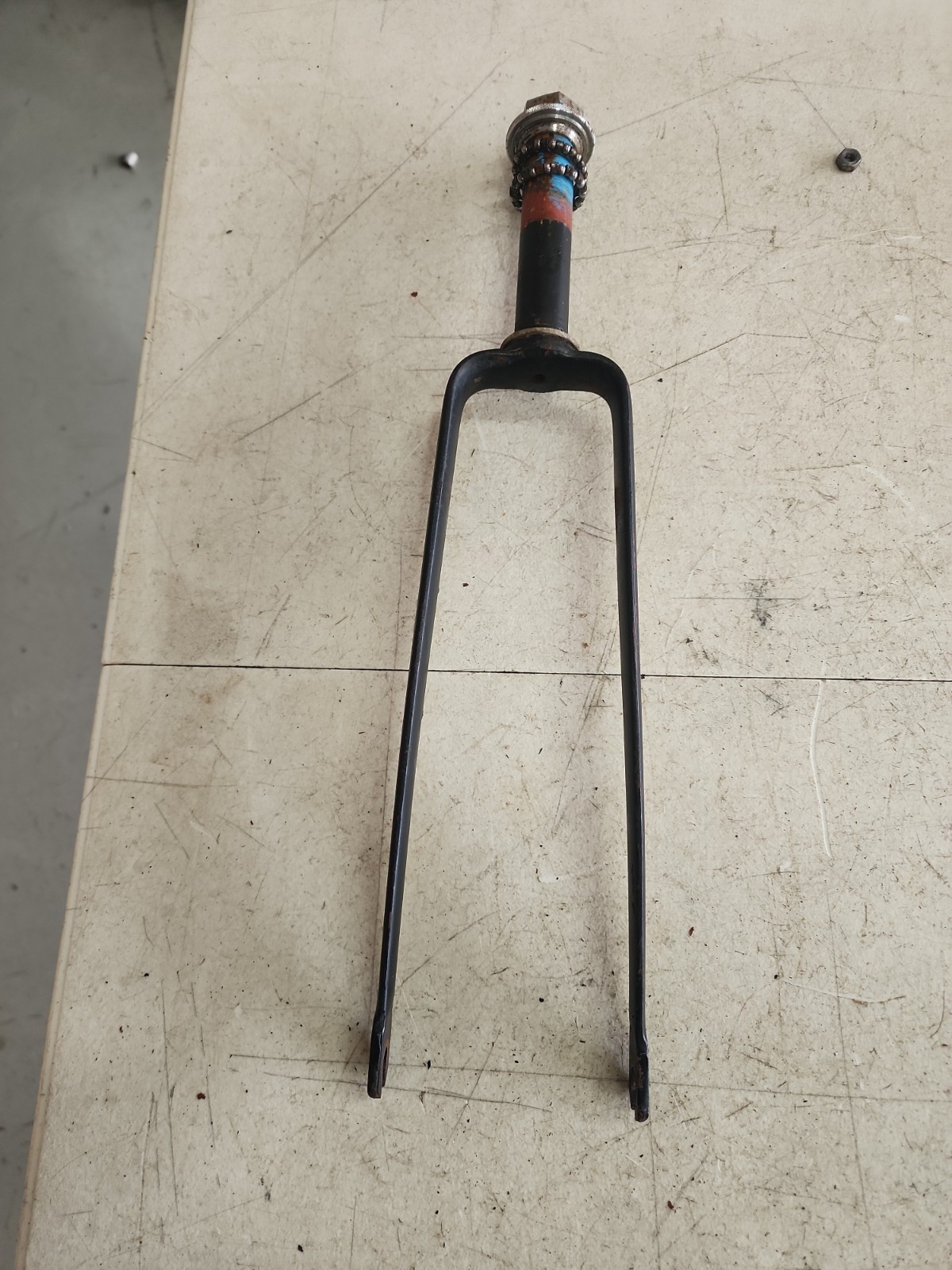 1977 SCHWINN STINGRAY SCRAMBLER BLACK FORK ASSEMBLY HARD TO FIND  L$$K