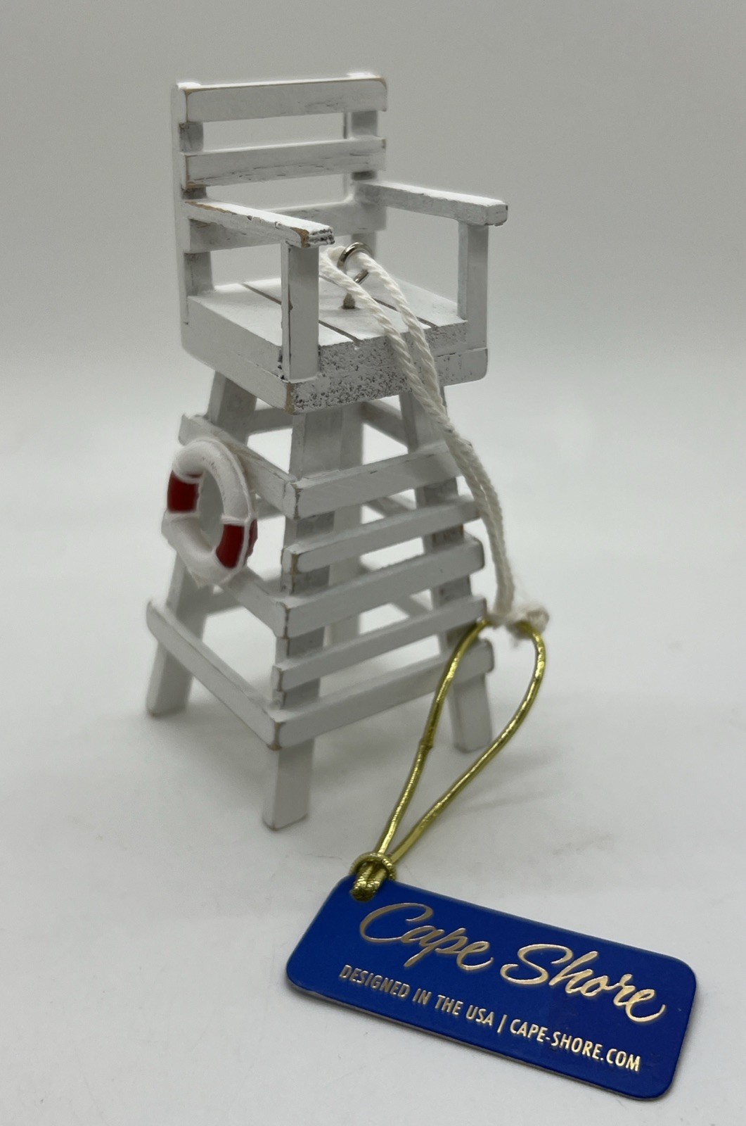 2018 Cape Shore Lifeguard Chair Christmas Holiday Beach Ornament NEW