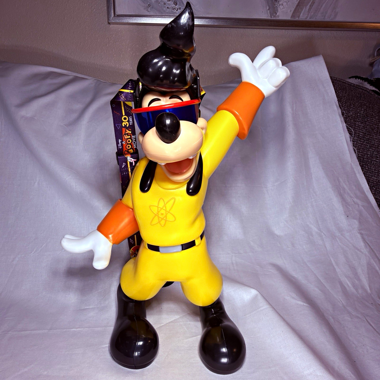 Disney Max as Powerline A Goofy Movie 30th Anniversary Plastic popcorn bucket